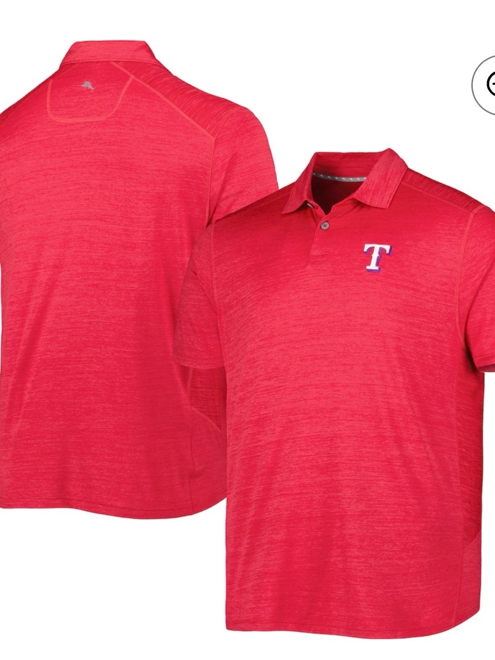 Tommy Bahama Island zone Texas rangers men’s Polo